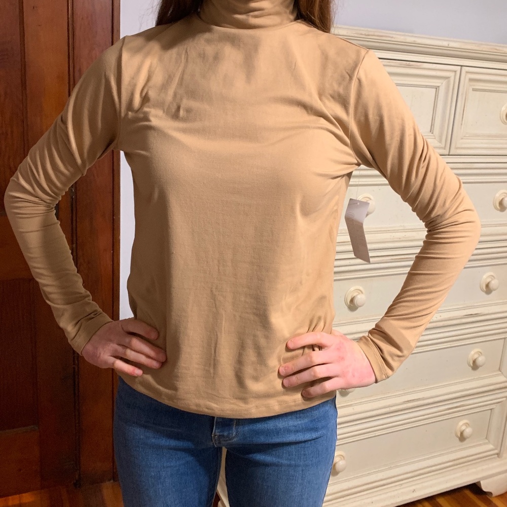 Urban Outfitters Cut Out Turtleneck Long Sleeve